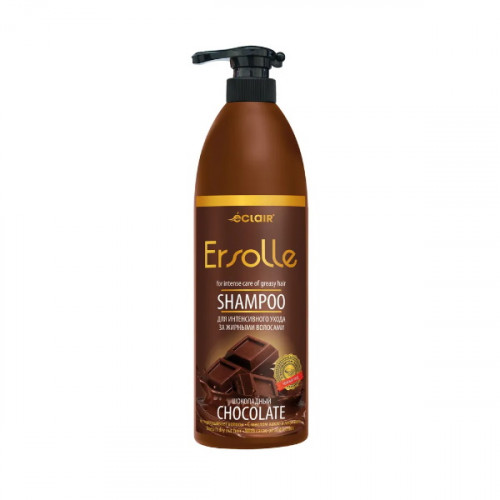 ECLAIR Ersolle Шампунь Шоколадный для интенсивного ухода за жирными волосами1 л