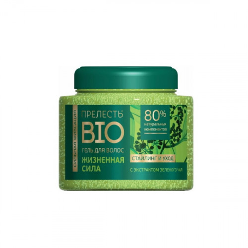 ПРЕЛЕСТЬ Bio Гель для волос Зеленый чай 250 мл 