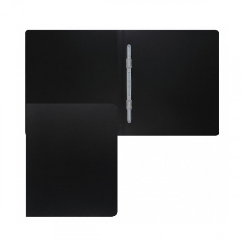 KLERK Папка-скоросшиватель А4, пластик, ширина корешка 15 мм, черный