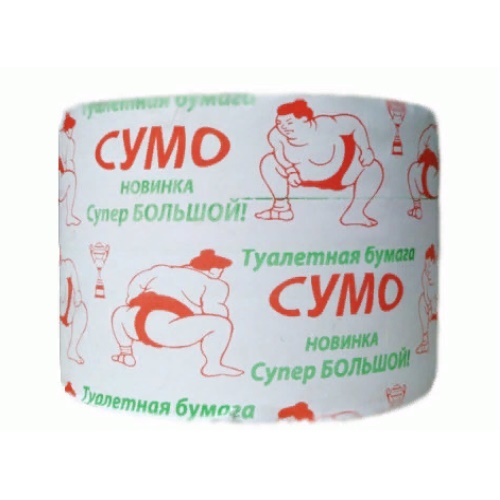 СУМО Туалетная бумага 500 м 1 рулон (6 рул/уп)
