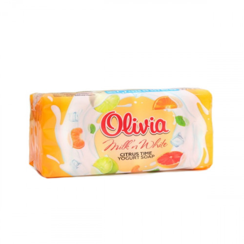 OLIVIA Крем-мыло Citrus Time 55 г 5 шт (24)