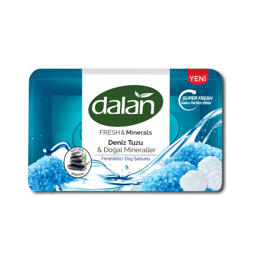 DALAN Fresh&Minerals Мыло для душа Морская соль 150 гр (18)