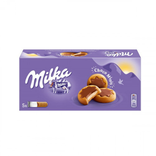 MILKA Печенье Choco Minis круглые 150 гр (16)