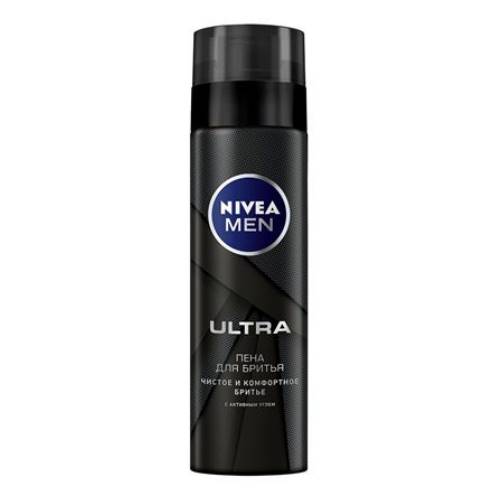 NIVEA Men Пена для бритья Ultra 200 мл (12)