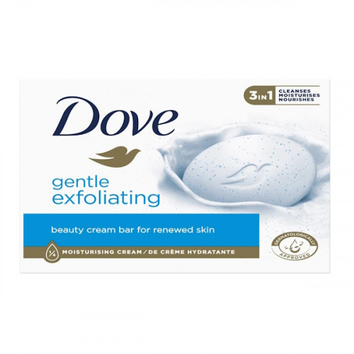 DOVE Крем-мыло Gentle exfoliating Отшелушивающее 135 г (48)