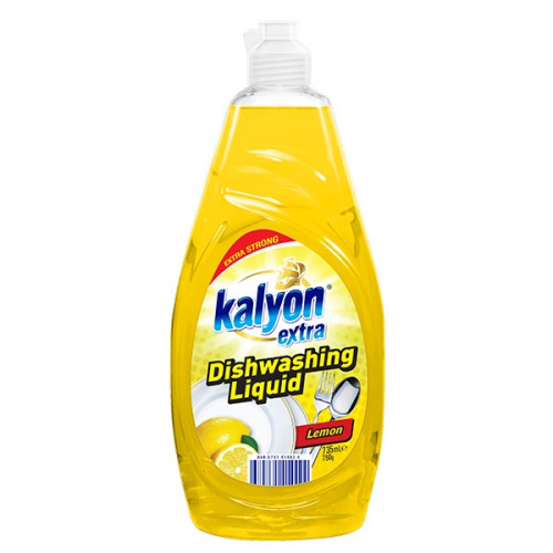 KALYON Extra Средство для мытья посуды LEMON Лимон 735 мл (12)